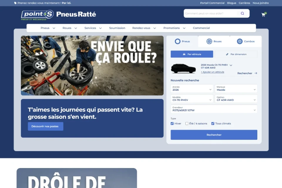 Online store - pneusratte.com · online store