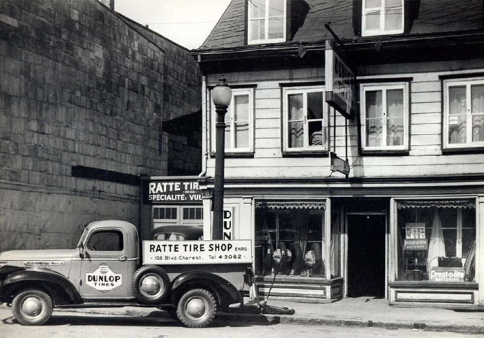 Birth of Ratté Tire Shop